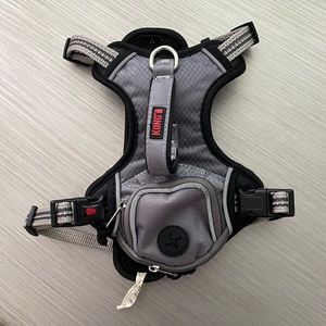 Kong harness for dogs. Gray and black. Size small.